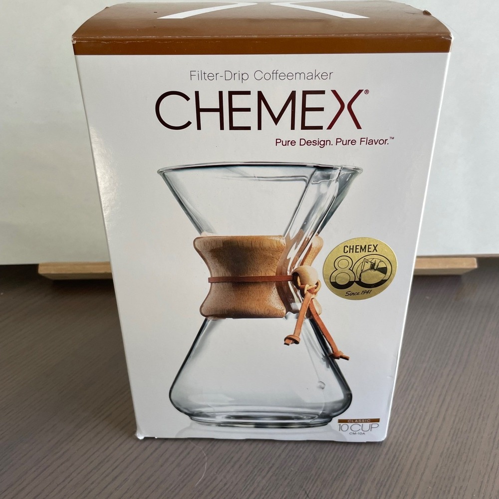 Chemex Black Rifle Coffee Company Classic 10 Cup Filter Drip Coffeemaker CM-10A